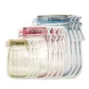 Mason Bottle Zipper Bags Reusable Jar Seal Fresh Sealed Mason Saver Kitchen Storage Container