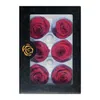 Eternal Rose Real Converved Roses Flower в подарочной коробке для мамы -жена подруга годовщина мать или рождественский день Валентина Роскошные красный розовый белый