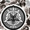 Cool Black And White Punk Skull Stickers Skateboard Guitar For Car Auto Vehicle Motobike Luggage Laptop Waterproof PVC Graffiti Sticker Toys 50pcs/Lot