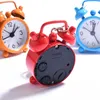 Creative Mini Alarm Clock Relechains Кольцо Симпатичные сплава Будильник Подвеска Крегунарный Сумка Подарок Висячие Украшения Ключ Цепной Подарок G1019