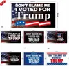 Non biasimarmi ho votato per Trump 90 * 150 cm Bandiera Bandiera Trump 2024 Bandiera Presidente Presidente Biden Trump Bandiere di elezione di nuovo grande poliestere 3 * 5 piedi