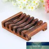 Soap Dish Bar Holder Bath Shower Tray Drain Storage Plate Rack Wood Handmade Soap Box THJ99 Factory price expert design Quality Latest Style Original Status