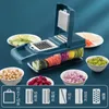 Groente Cutter Tools Multifunctionele Slicer Fruit Aardappel Peeler Wortel Grater Keuken Accessoires Mand Groenten Slicer JJB14054