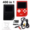 400 In-1 Handlid Video Oyun Konsolu Retro 8-Bit Tasarım 400 Klasik Oyun-İki Oyuncu, AV Output (Kablo dahil)