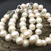 Link, Chain Oversized Round Pearl Bracelet, Wedding Necklace, Birthday, Love, Mother's Day, Happiness, Big Bracelet Jewelry