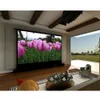 New arrival 72 inch laser TV motorized CLR ALR screen for UST projector 8K HD home cinema screen