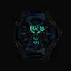 Smael Sport Horloge Mannen Horloges Waterdichte 50m Polshorloge Relogio Masculino Big Dial Quartz Digitale Militaire Army Clock 1805