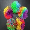 Anti-Stress 6cm / 7cm 30G 40G Rainbow Fidget Giocattoli Sensoriale Koosh Ball Bambino Divertente Giocattolo elastico Sollievo dallo stress Bambini Autismo Esigenze speciali