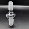 Adattatore a discesa per bong in vetro per narghilè trasparente 14,4 mm 18,8 mm maschio a femmina convertitore di dimensioni del giunto 10 mm 14 mm 18 mm disponibile per pipa ad acqua accessori per fumi