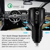 QC 30 Quick Car Charger Dual USB Ports 6A Power Adapter Fast Adaptive Cars Chargers för Huawei Xiaomi iPhone 12 Mini Samsung S8 N9451153