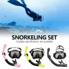 Alta Qualidade 12 Cores Profissional Mergulho Máscaras Snorkeling Set Adulto Saia De Silicone Anti-Nevoeiro Óculos De Óculos De Natação Pesca Piscina Equipamentos Em Estoque