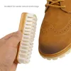 Kleidung Kleiderschrank Lagerung Leder Bürste für Wildleder Stiefel Taschen Wäscher Reiniger weiß Gummi Krepp Schuh Reinigungswerkzeug