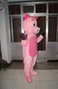 Real foto porco boneca mascote traje fantasia vestido para halloween carnaval partido suporte personalização