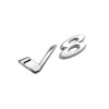 Metallo 3.0 5.0 v6 v8 r s r-sport lettera badge logo tronco adesivo lato per jaguar xf xe xj f i pace d c e x tipo accessori