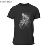 Westcreek Partihandel Cykel Cykelcykel Pojke Cykling Man Cyklist Partikel Roliga Par Sommar Småt Streetwear T-shirts 206646 G1217