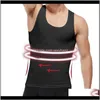 Shapers Mens Apparel Drop Delivery 2021 Men Neoprene Slimming Sauna Vest Male Tummy Fat Burner Heat Shaper Underwear Compression Waist Traine