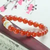 Beaded Strengen 24k Gold Tian Jade Armband Premium Gem Sieraden Armbanden Natuurlijke Agaat Rood Zwart Groen Liefhebbers Voor Mannen En Vrouwen2447