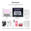 Nail Art Kits Multipurpose Potherapy Machine 5in1 Polisher Vacuum Cleaner Integrated Lamp Tool3356328