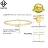Rinntin 925 Silver Summer Layered Heart Satellite Cavigliera per le donne Fashion Beach Cavigliera Leg Chain Jewelry SA17