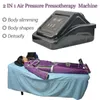 2 en 1 presoterapia minceur machine pression d'air infrarouge lointain pressothérapie drainage lymphatique équipement de massage