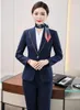 エレガントローズ春秋のフォーマルオルスタイル女性ビジネススーツレディースオフィスワークウェアパンツスーツ