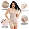 Featchirl 허리 트레이너 바디 셰이퍼 여성 속옷 Shapewear Postpartum 회복 슬리밍 섹시 레이스 코르셋 210402