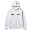 Japoński Anime Bluzy Uchiha UZUMAKI HATAKE Oczy Drukowanie 2021 New Arrival Pullover Bluza Hip Hop Streetwear Mężczyźni Odzież H0910