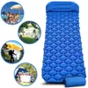 Outdoor TPU Mat Camp Inflatable Sleeping Self Inflated Pad Air Cushion Camping With Pillow Mattress X245D Bags4120352