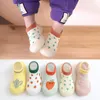 First Walkers Baby Boys Girls Sock Buty na Sezony Niepoślizgowe Skarpety Podłogi Kids Soft Guma Sole Toddler Cute Cartoon