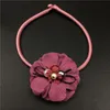 Fashion Chokers Necklaces For Women Big Pearl Cloth Flower Statement Collar Necklace YaoXi Jewelry