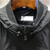 topstoney 2021 konng gonng Frühling und Herbst neue Modemarke Kapuzenjacke Metall-Nylon-Stoff-Mantel-Windjacke