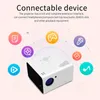 T10 Android LCD Projector 1080P Full HD LED Projectors Wifi Bluetooth 2800 Lumens Beamer Home Business Media Player Kids Education Game