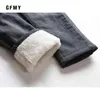 GFMY marque loisirs hiver noir Plus velours garçons Jeans 3 ans -10 ans garder au chaud type droit pantalons pour enfants 9082 211102