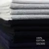 260 g Peso pesado Camiseta para hombre Verano Retro Simple Guapo Chic Casual Suave Color sólido Algodón Bolsillo Manga corta O-cuello Camisetas G1229