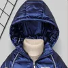 Kids Hooded Dikke Eendendons Jas Jassen Kinderen Jongens Meisjes Bovenkleding 2-6 Jaar Winter Kleding