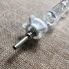 Wholesale Glass Nector Collector Smoking Accessories 10mm 14mm male joint style With Titanium Nail Nector Collectors Kits Straw Oil Rigs NC12