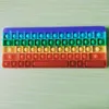 Bubble Push Keyboard Toys krzemionka edukacyjna silikonowa ulga w stresie Toya46a429114192