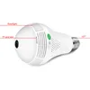 Wireless IP Camera WiFi 960P Panoramic Cam Bulb Home Security Camera Remote Monitor 360 Degree View Two-Way Audio APP Control