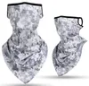 Fashion Unisex Ice Silk Magic scarves Outdoor Sport Bandana Triangle Pendant Face Mask Tube Scarf Neck warmer gaiter Cover Fishing Headband Hiking Accessory