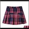 Baby Mini Faltenrock Junge Mädchen Plaid Röcke Schulkinder Kleidung Kinder Uniform Alter 4 6 8 10 12 14 16 Jahre Zbcjb R0Ogh