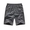 Plus size 6XL Breathable Summer Shorts Men Black Cotton Casual Male Sport Fitness Beach Man Gym Short Pants 210713