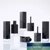 Lipgloss-Zauberstab-Röhren, 8 ml, quadratisch, schwarz, Lipgloss-Verpackung, klare Basis, leere Kosmetikbehälter, Lipgloss-Röhren, 50 Stück, 100 Stück