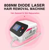 Salon Gebruik Pijnloze Schoonheid Machine Huidverjonging Permanente Draagbare 808 Nm Diode Laser Haarverwijdering Instrument