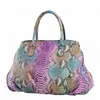 Newt Soft Python Hobo Bolsas Personalizado Bolsas Fábricas Truck Mostrar Bolsa de Luxo Custom Faça Sacos Genuízos de Couro Sacos