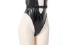 Sexy mode Lingerie corps serré cuir costume pour femmes une pièce soeur profonde V ensemble de Lingerie Sexy Cosplay sous-vêtements Y0911