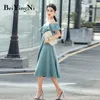 Off Shoulder Dress Women Solid Sexy Elegant Ruffles Slim Korean Zipper Leisure Fashion Charming Pink High Waist 210506