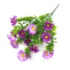 Fleurs décoratives Couronnes 5 Têtes / Bouquet Faux Daisy Bouquet Artificial Silk Chrysanthemum Plantes Mariage Mariage Accueil Décor Artisanent / *
