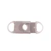 Portable Plastic Blade Pocket Cigar Cutter Round Tip Cigars Knife Scissors Shears Plastics Handles Smoking Tool 6 Colors