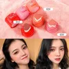 Blush Waterproof Long Lasting Air Cushion Seal Cream Contour Makeup Palette Heart Blusher Orange Peach Color4074508