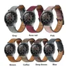 Uhrenarmbänder 22-mm-Band; Für Galaxy 46mm Crazy Horse Lederarmband Gear S3 Anwendbares oder kompatibles Frontier-Armband Huaw266m